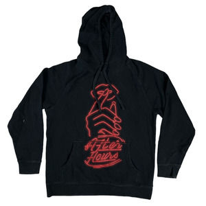 The Weeknd After Hours XO Hoodie Size M Front & Back‎ XO Tag Tour Hoodie Rhude